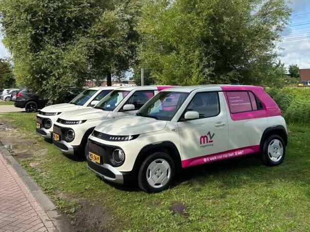 Team VPT breidt uit met drie eigen auto's voor cliëntenvervoer