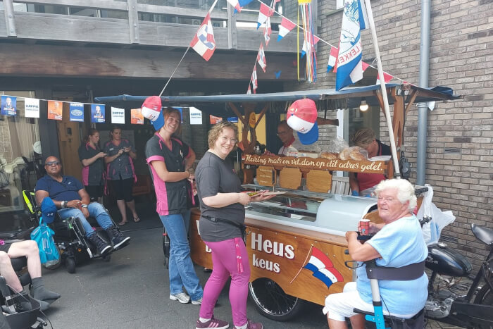 Haring ochtend met Hannie's Haring kar