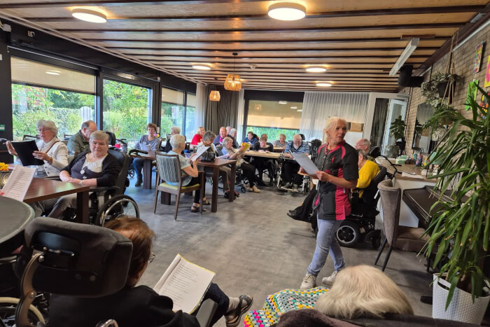 12 september BBQ voor bewoners, familie en personeel