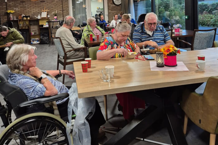 12 september BBQ voor bewoners, familie en personeel