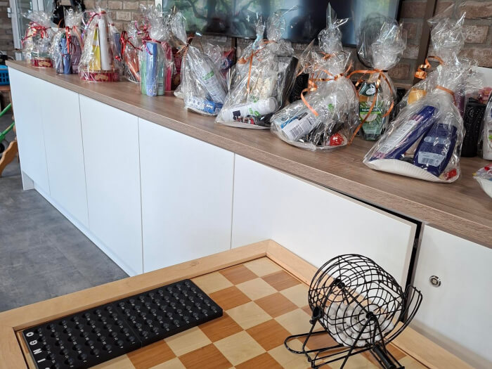 Bingo in de tuinkamer Bingo in de tuinkamer