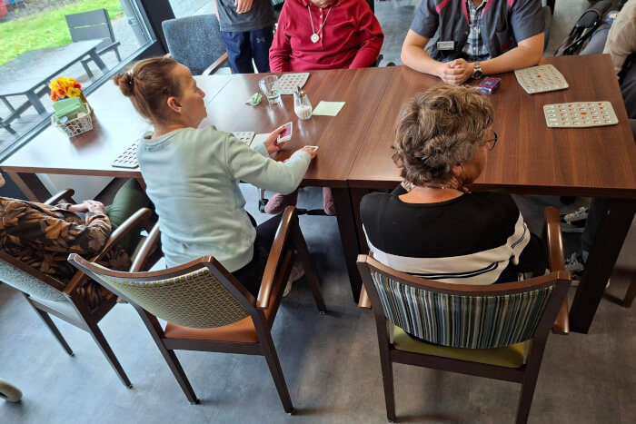 Bingo in de tuinkamer Bingo in de tuinkamer
