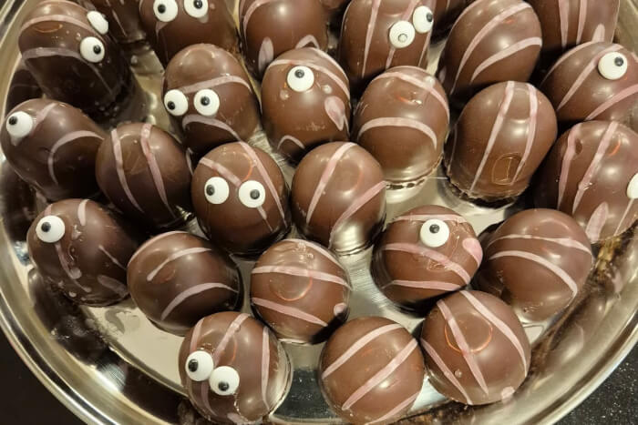 Vrijdag middag borrel met thema: Halloween