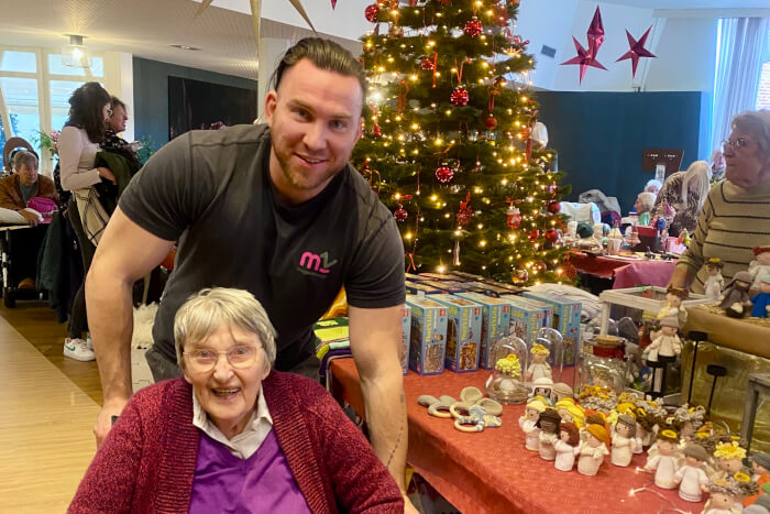 Kerstgezelligheid in Oudtburgh