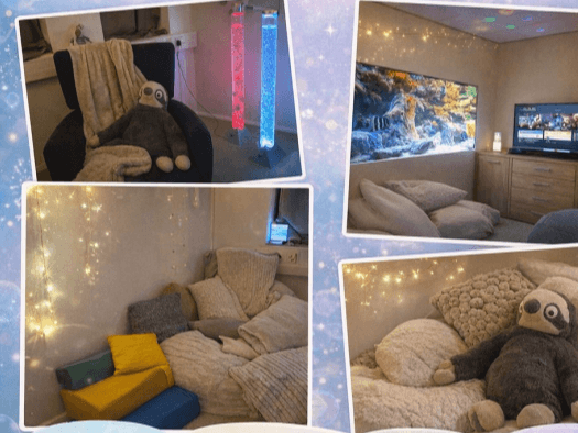 Snoezelen op afdeling Zwaan