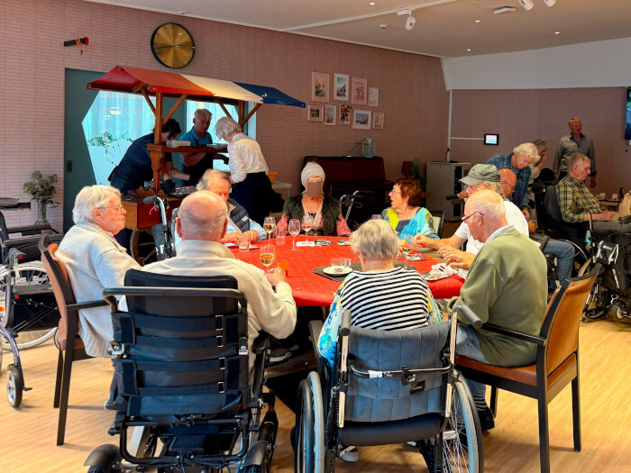 Haringparty bij Oudtburgh